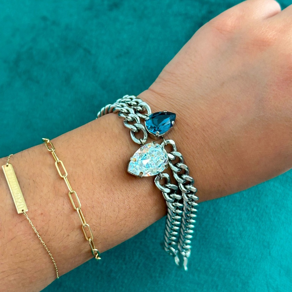 Vintage HRH Collection Swarovski Crystal Bracelets